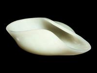 A Pale Celadon Jade 'Lotus Leaf' Water Coupe