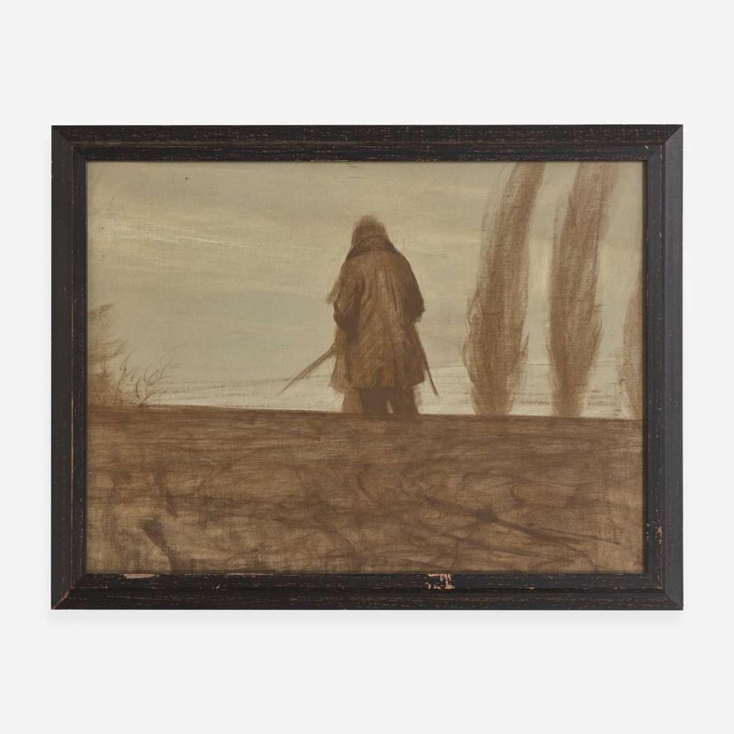 Bo Bartlett (American, B. 1955) Study of a Man from Behind
