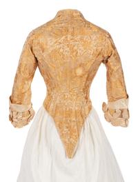 Two Silk Bodices and a Matching Cape, 1870-90s
