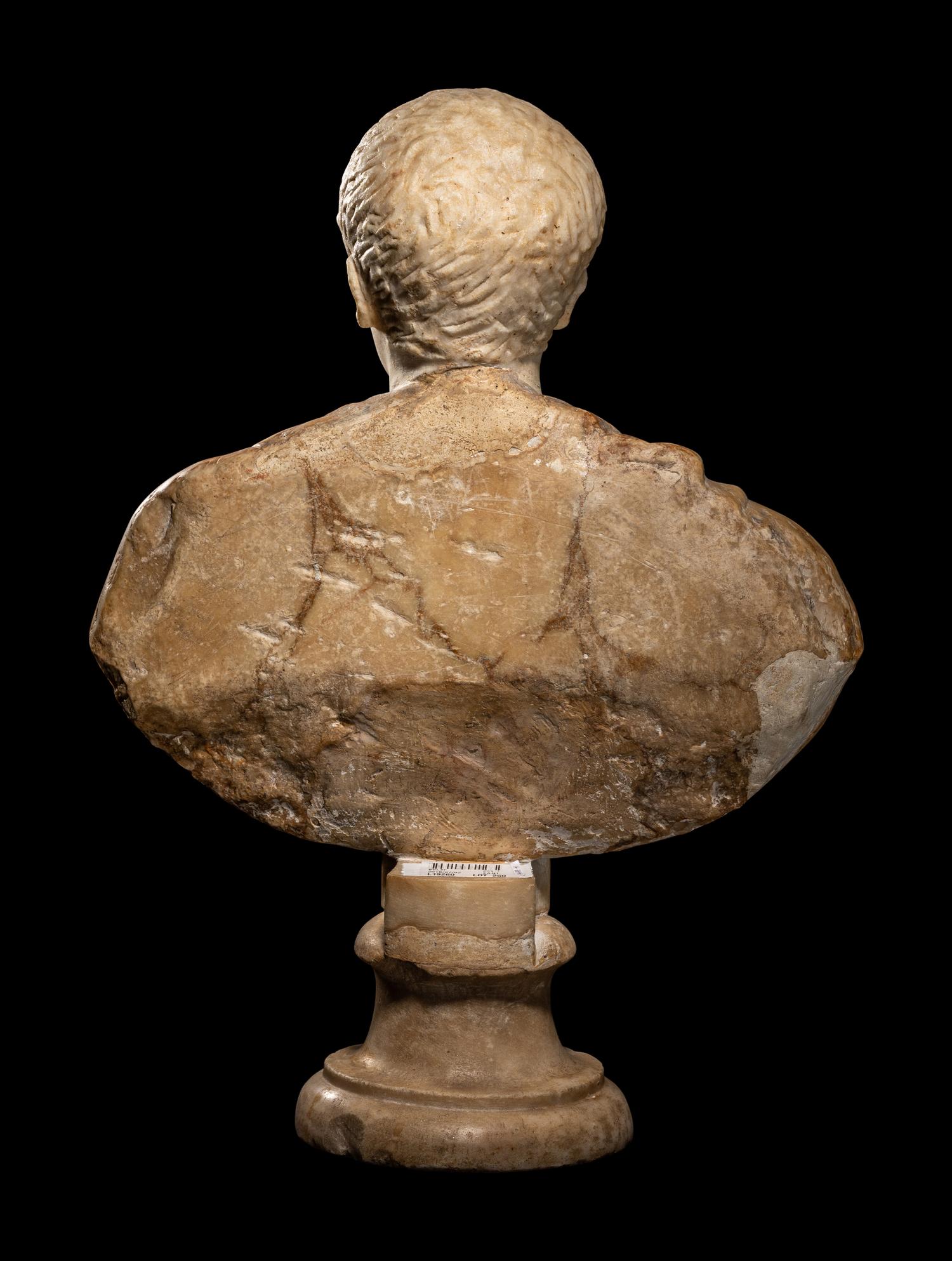 A Roman Marble Portrait Head of a Youth