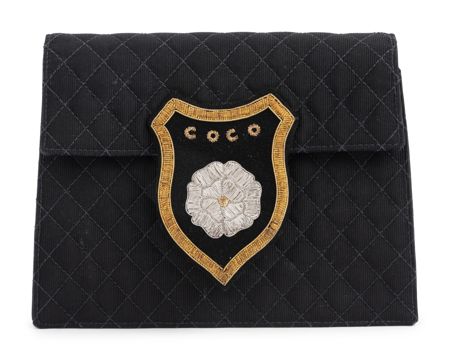 Chanel 'Coco' Patch Quilted Flap Bag, 2004-05