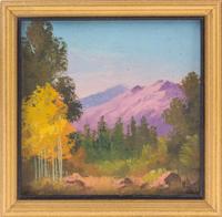 Willard J. Page, (American, 1885-1958), Mountain Landscape