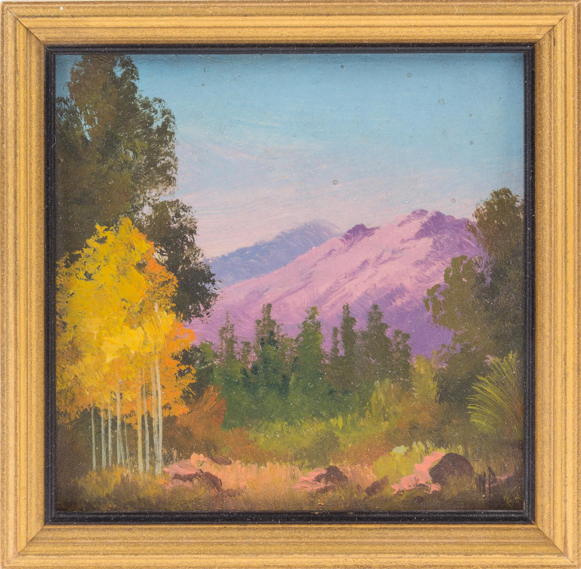 Willard J. Page, (American, 1885-1958), Mountain Landscape