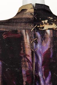 Ralph Rucci Screen-Printed Silk Swing Jacket, Spring 2009