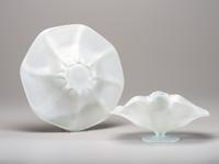 Ivorine Centerpiece and Platter