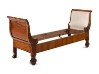 A Louis Philippe Walnut Lit en Bateau