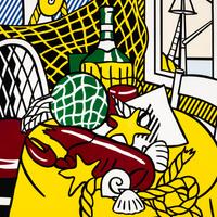 Roy Lichtenstein (American, 1923–1997) — Still Life with Lobster (from Six Still Lifes ), 1974