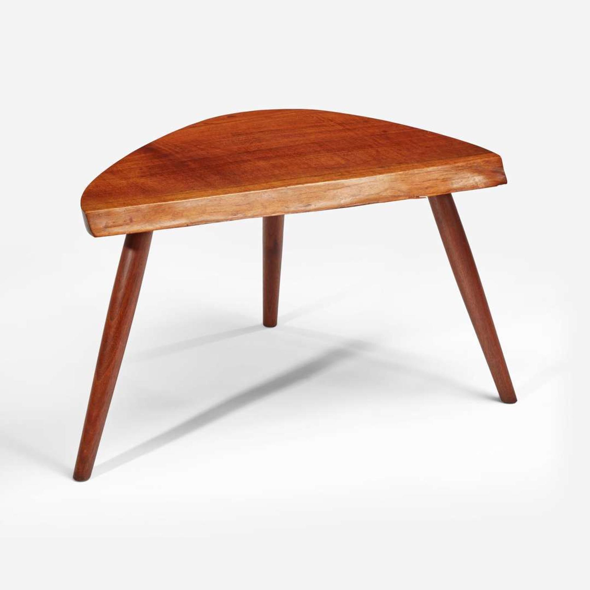 George Nakashima "Plank" Stool, New Hope, Pennsylvania, 1960