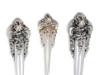 A Wallace Silversmiths Grand Baroque Silver Flatware Service