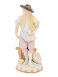 A Pair of Vienna Porcelain Figures