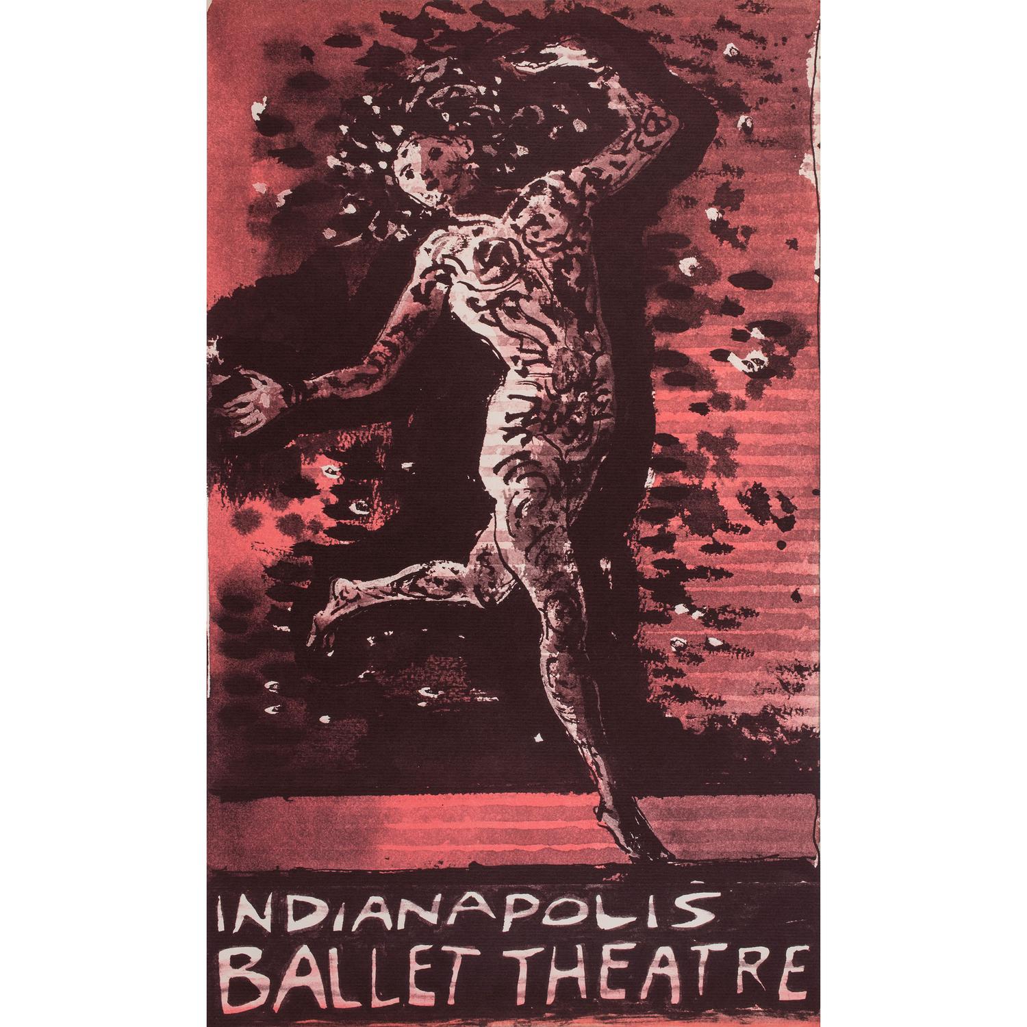 Nine Posters Advertising Dance, Film and Music Events