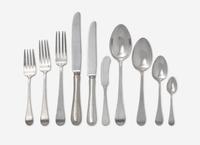 An American Silver Flatware Service