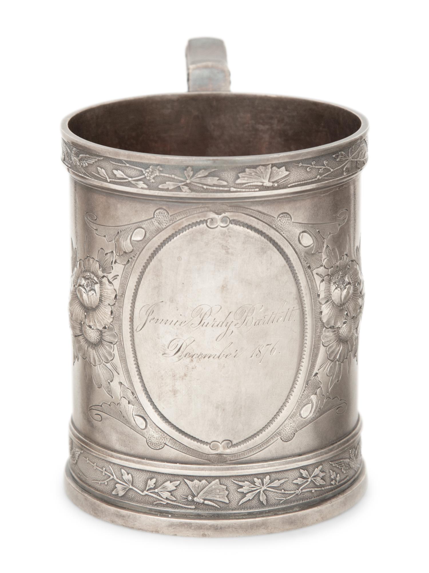 Three American Silver Mugs