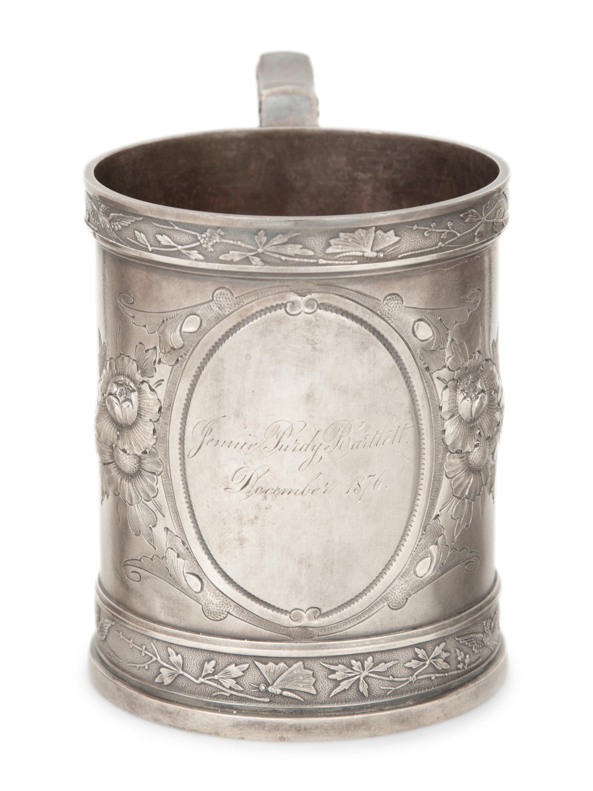 Three American Silver Mugs