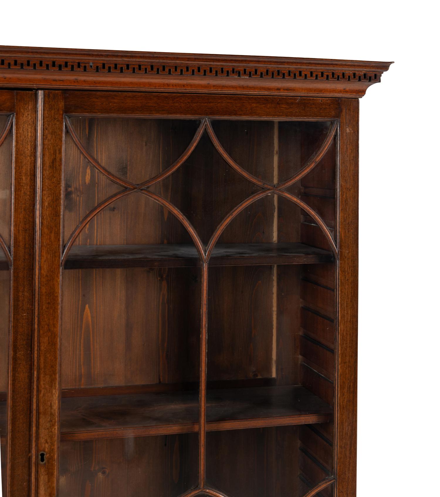 A George III Mahogany Bookcase