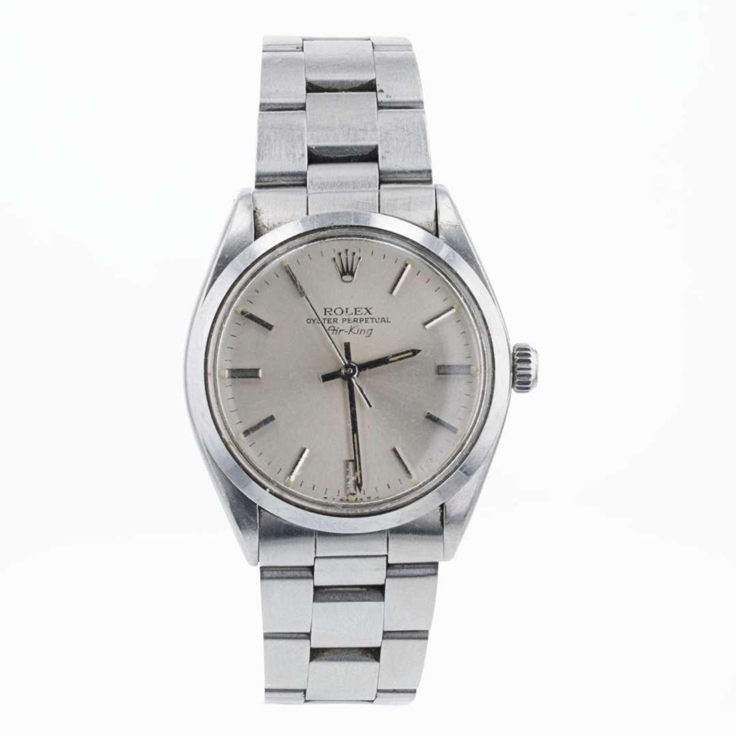 A stainless steel Rolex Air King Ref. 5500