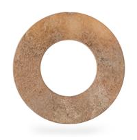 A Jade Bi Disc Diameter 3 1/2 inches.