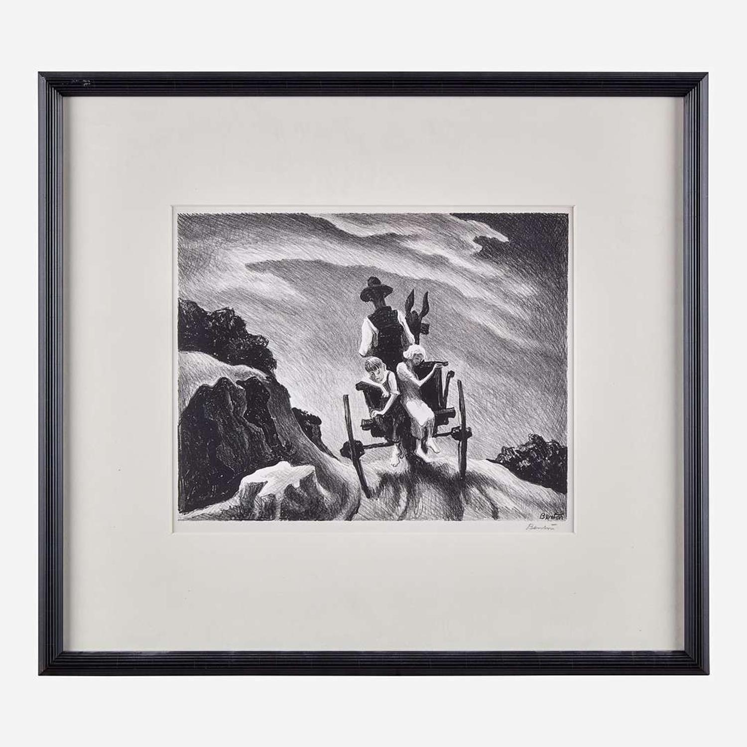 Thomas Hart Benton (American, 1889-1975) Goin' Home