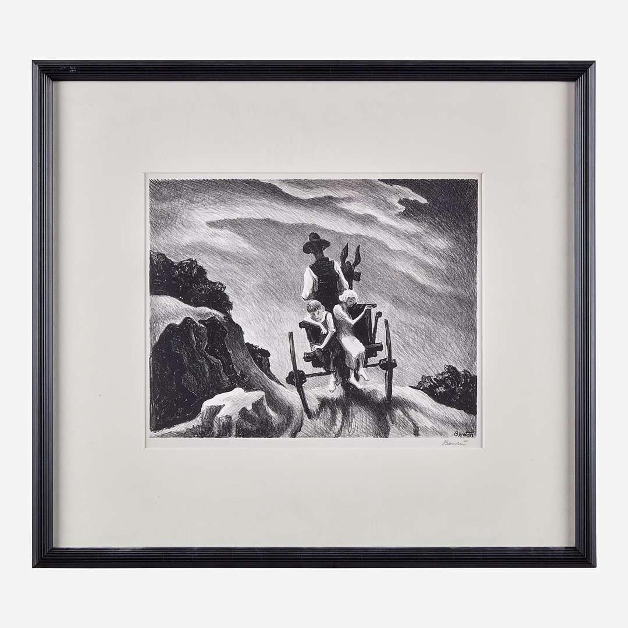 Thomas Hart Benton (American, 1889-1975) Goin' Home