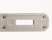 Hermès White Leather 32cm Kelly Bag, 2004