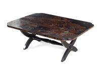 A Japanese Export Lacquered Wood Low Table