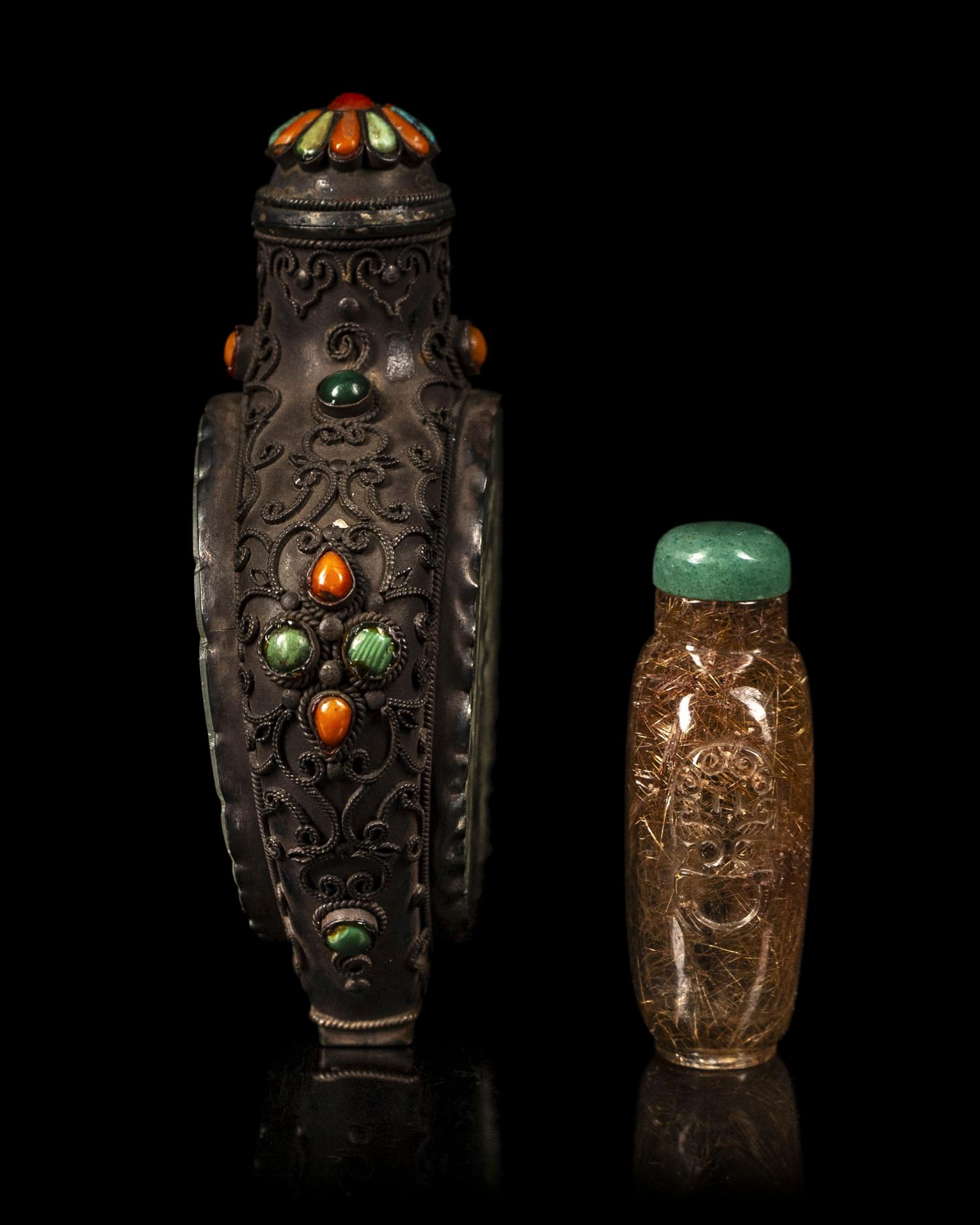 Two Chinese Snuff Bottles