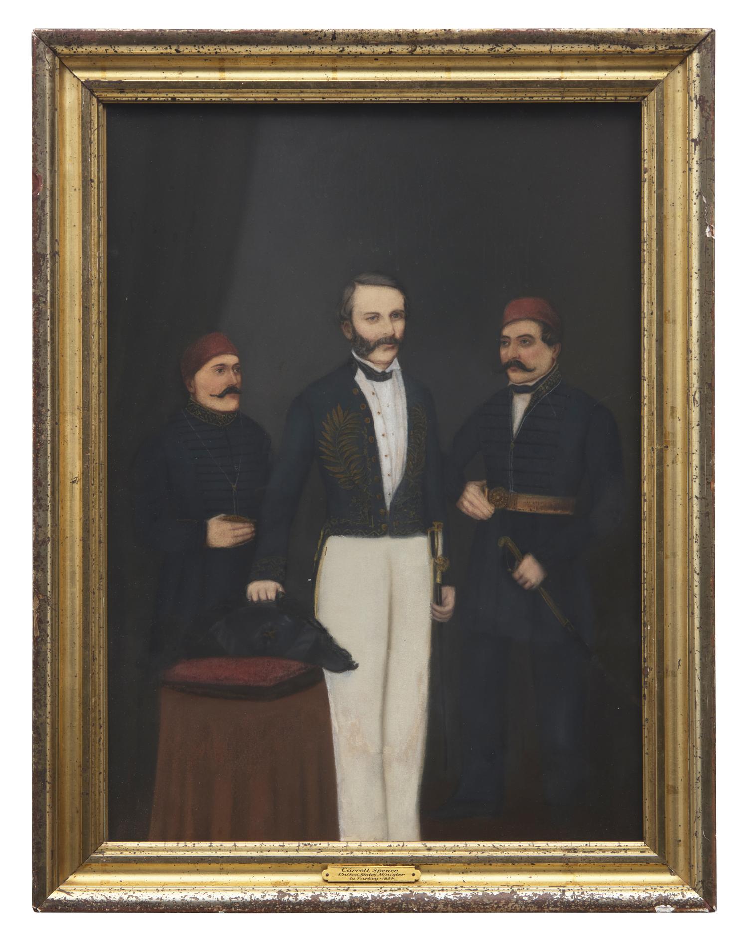 American School 19th Century, A Portrait of Carroll Spence (1818-1896) , United States Minister to Turkey