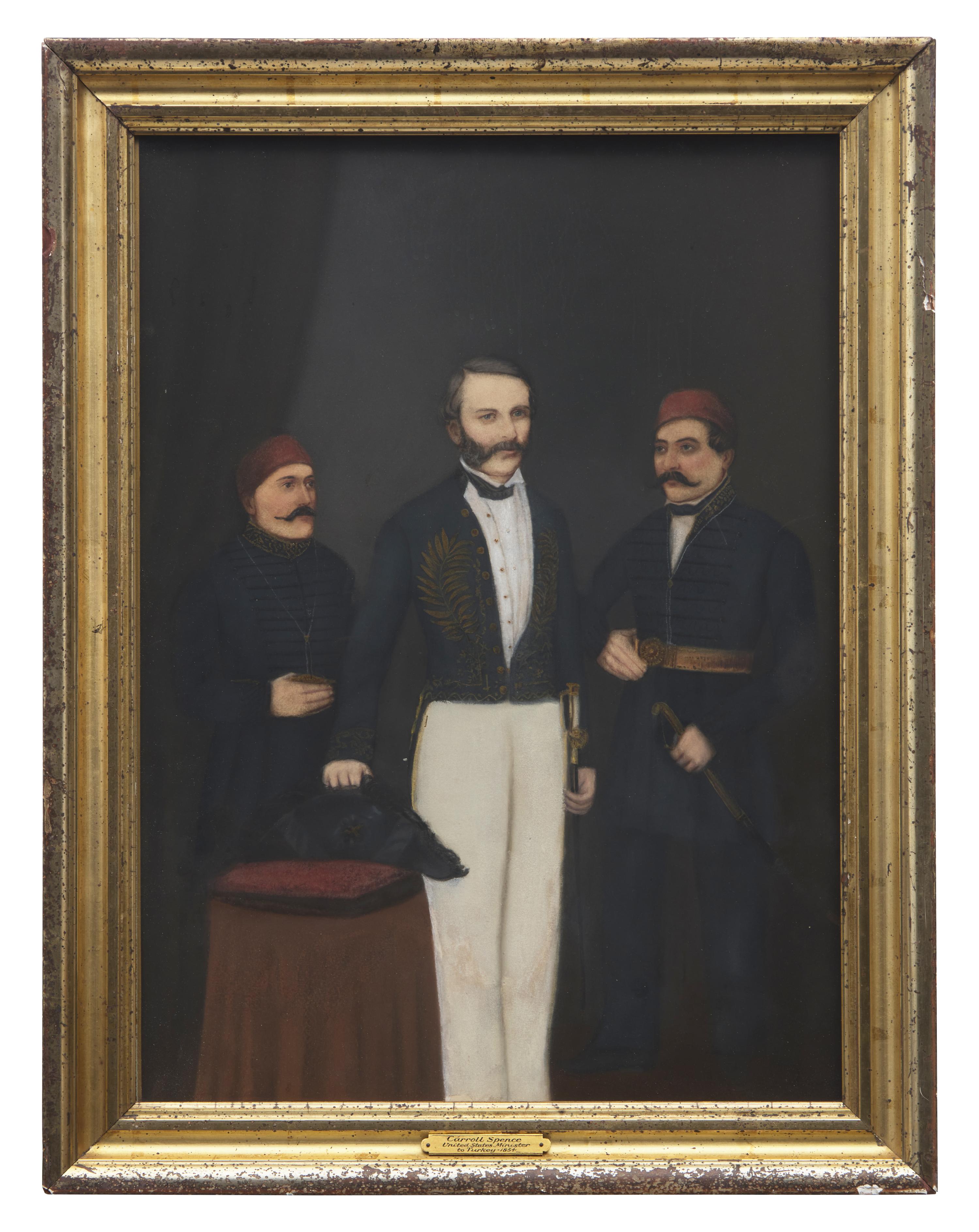 American School 19th Century, A Portrait of Carroll Spence (1818-1896) , United States Minister to Turkey