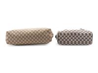 Three Vintage Gucci Monogram Bags, 1970-90s
