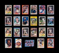 A Group of 23 Hall of Fame Signed Autograph Baseball Cards Including Cal Ripken and Kirby Puckett,