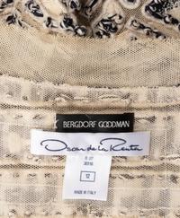 Oscar de la Renta Bouclé Applique on Net Jacket, Resort 2007