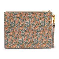 GUCCI x LIBERTY, FLORAL-PRINT LEATHER CLUTCH