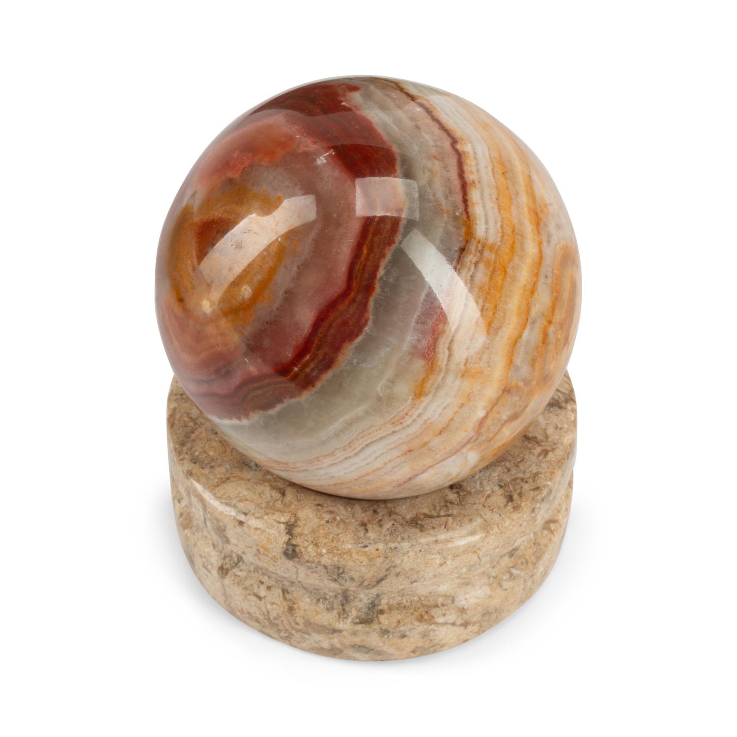 A Group of Nine Decorative Marble Table Articles