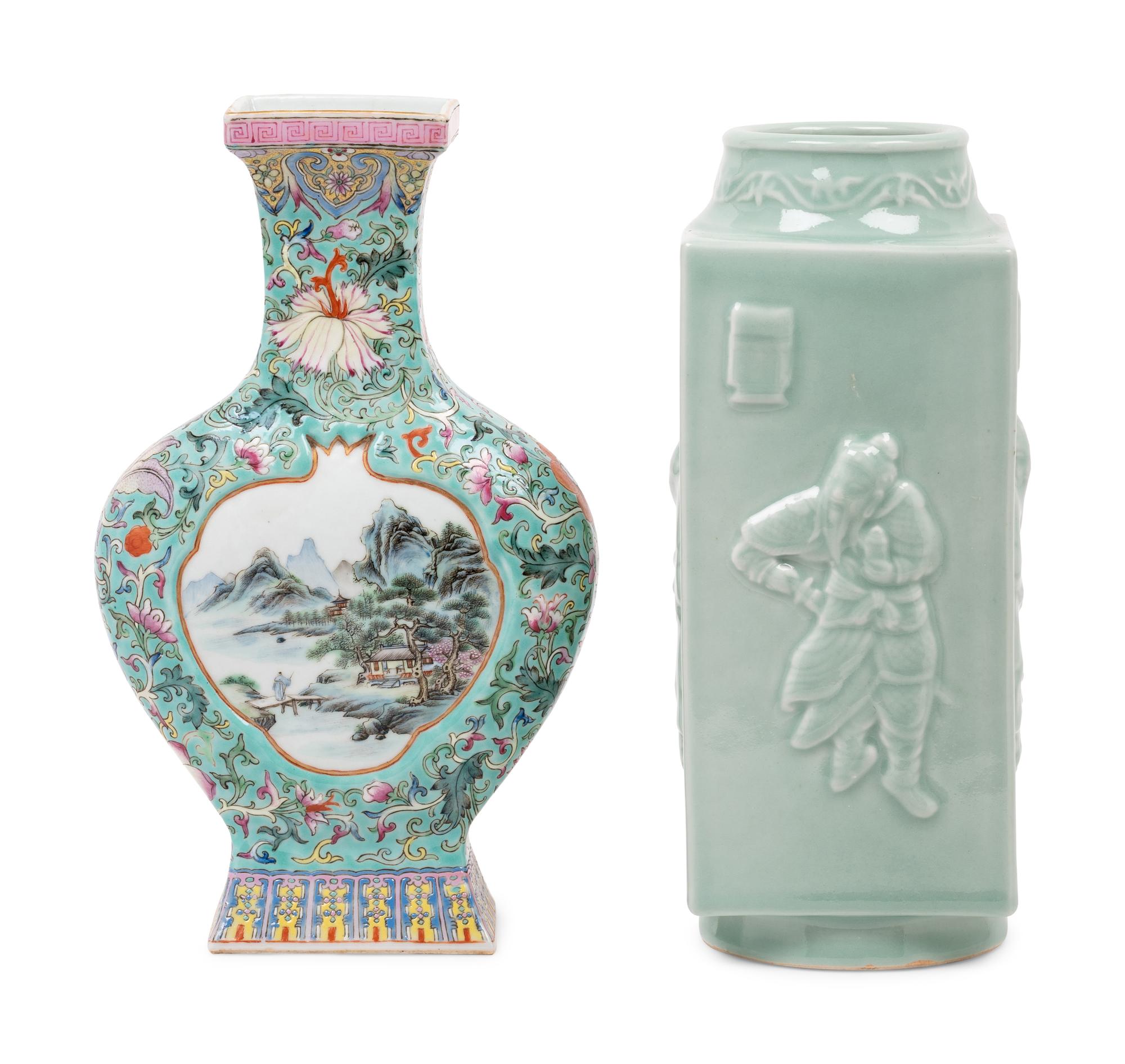 Two Chinese Porcelain Vases