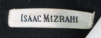 An Isaac Mizrahi Black Silk Skirt Ensemble, Size 6.