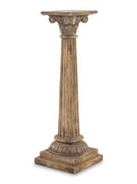 A Continental Painted Wood Pedestal