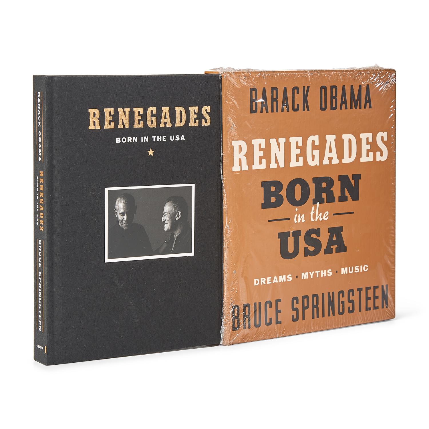 [Presidential] [Obama, Barack, and Bruce Springsteen] Renegades Born in the U.S.A.