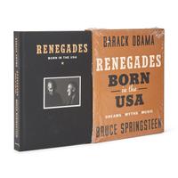 [Presidential] [Obama, Barack, and Bruce Springsteen] Renegades Born in the U.S.A.