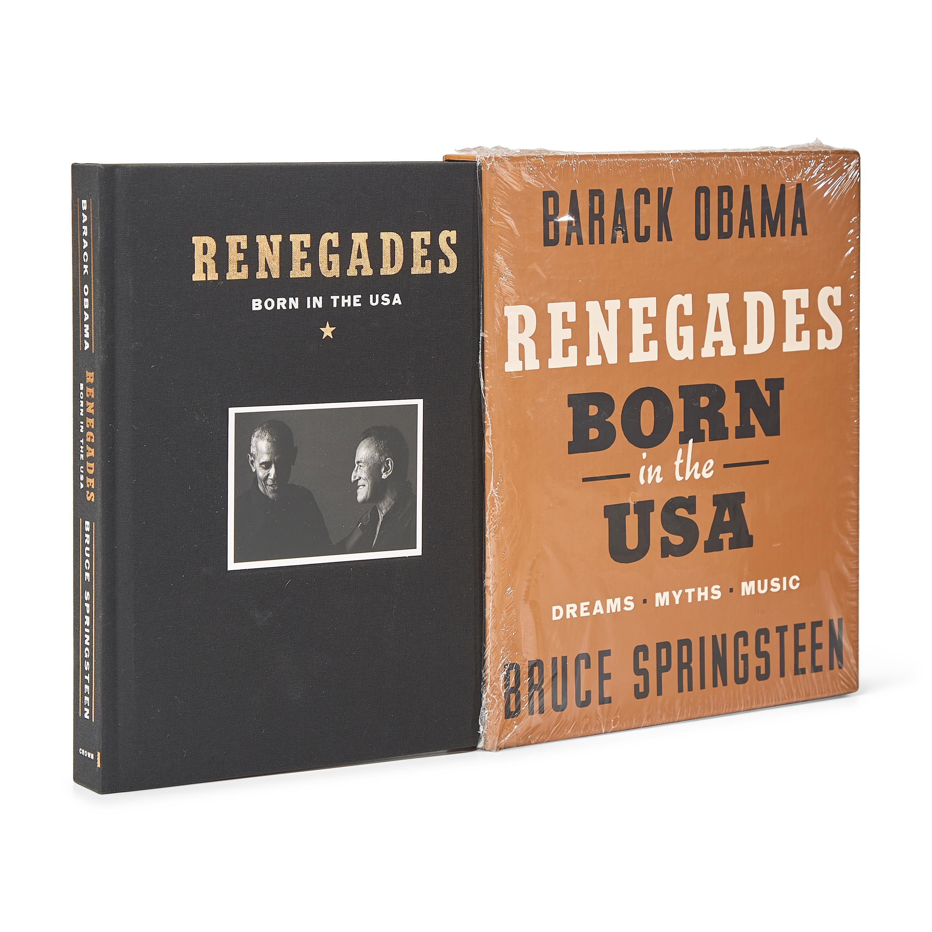 [Presidential] [Obama, Barack, and Bruce Springsteen] Renegades Born in the U.S.A.
