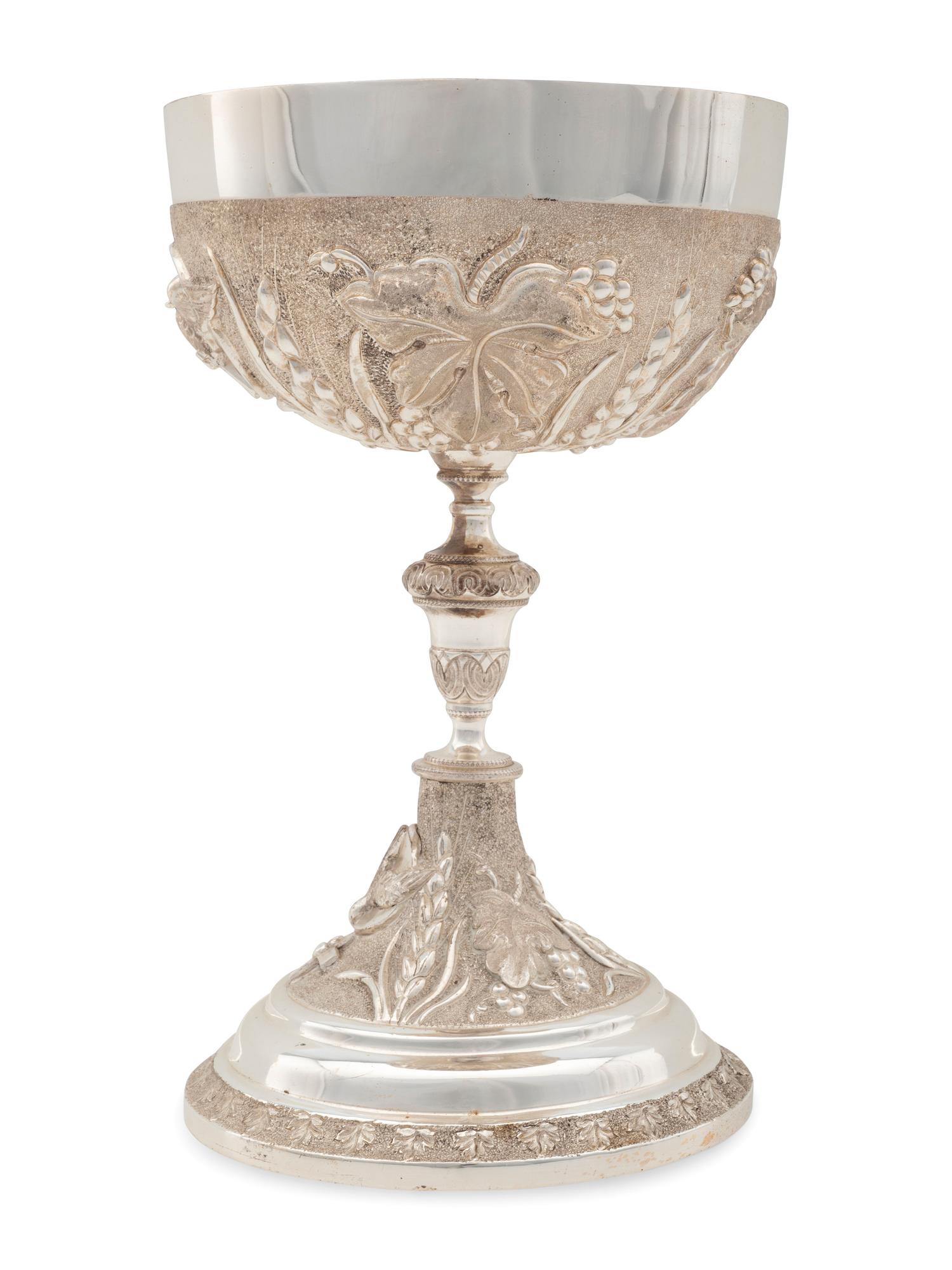 A Mexican Silver Chalice