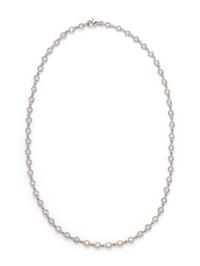 WHITE GOLD AND DIAMOND NECKLACE