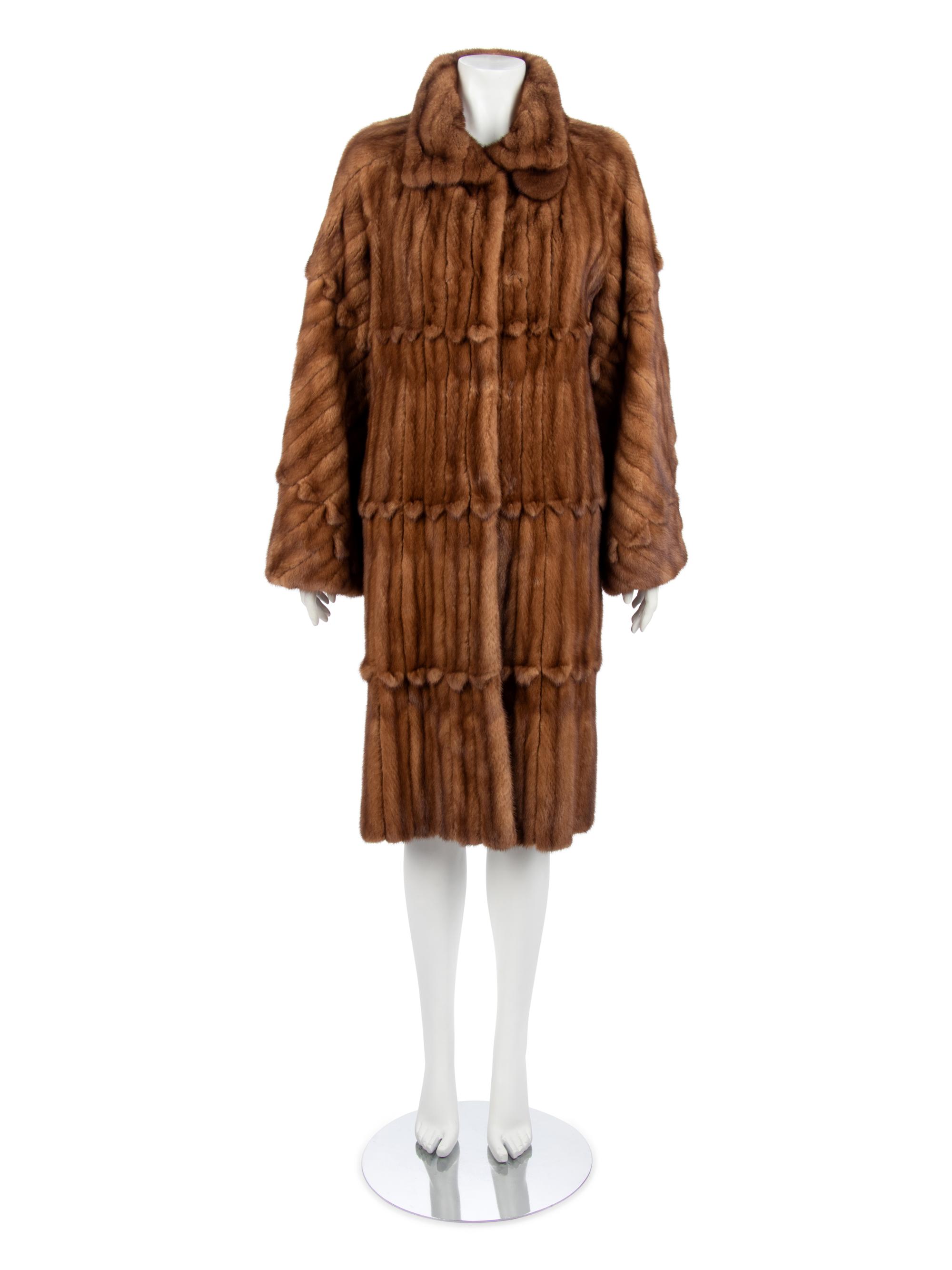 J. Mendel Wild Type Mink Coat, c.2015