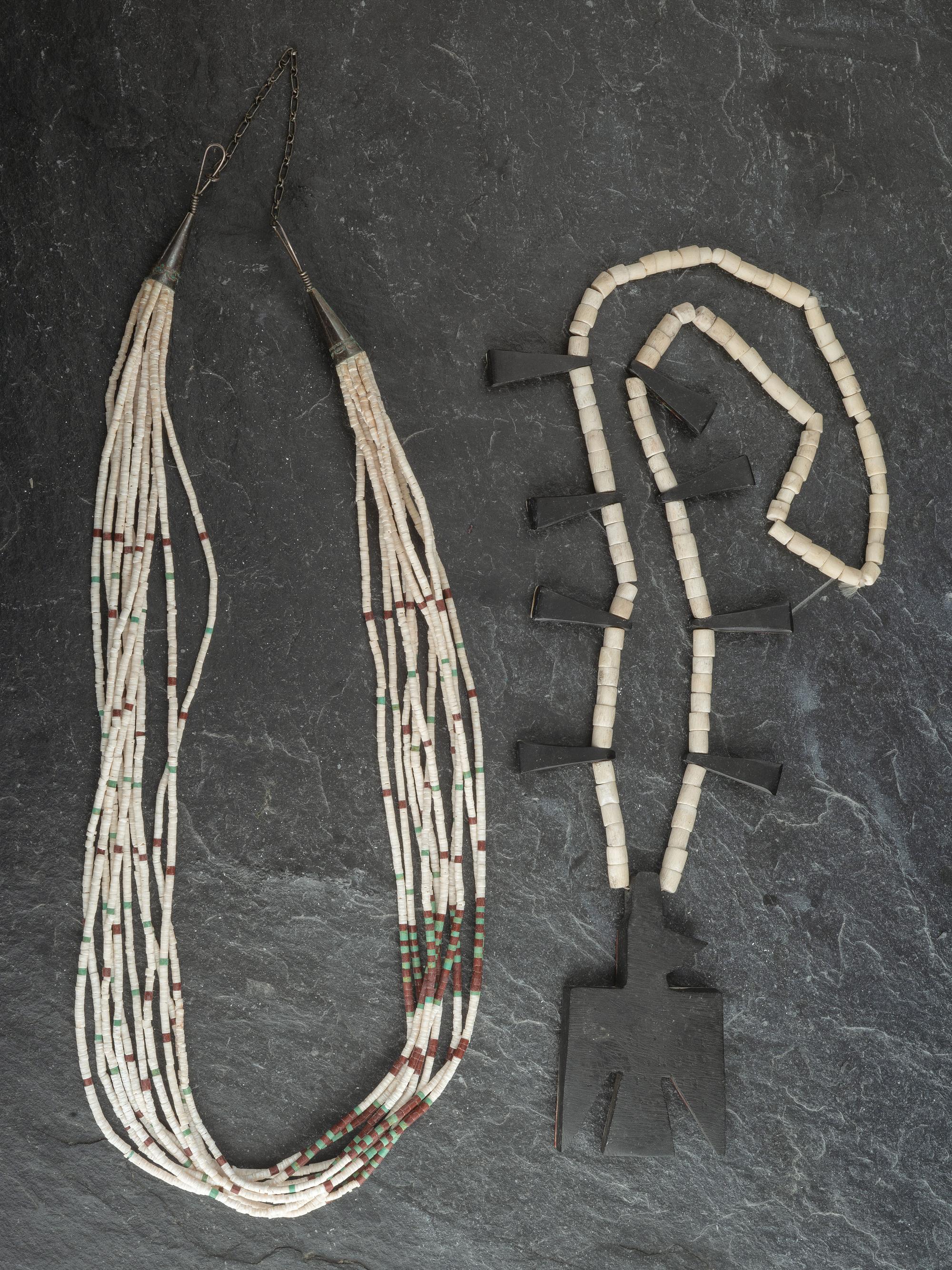 Kewa Depression Era Thunderbird Necklace, PLUS