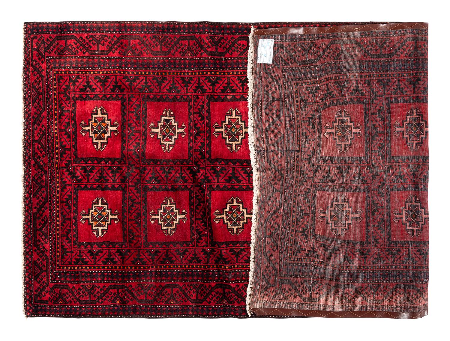 A Turkoman Wool Rug