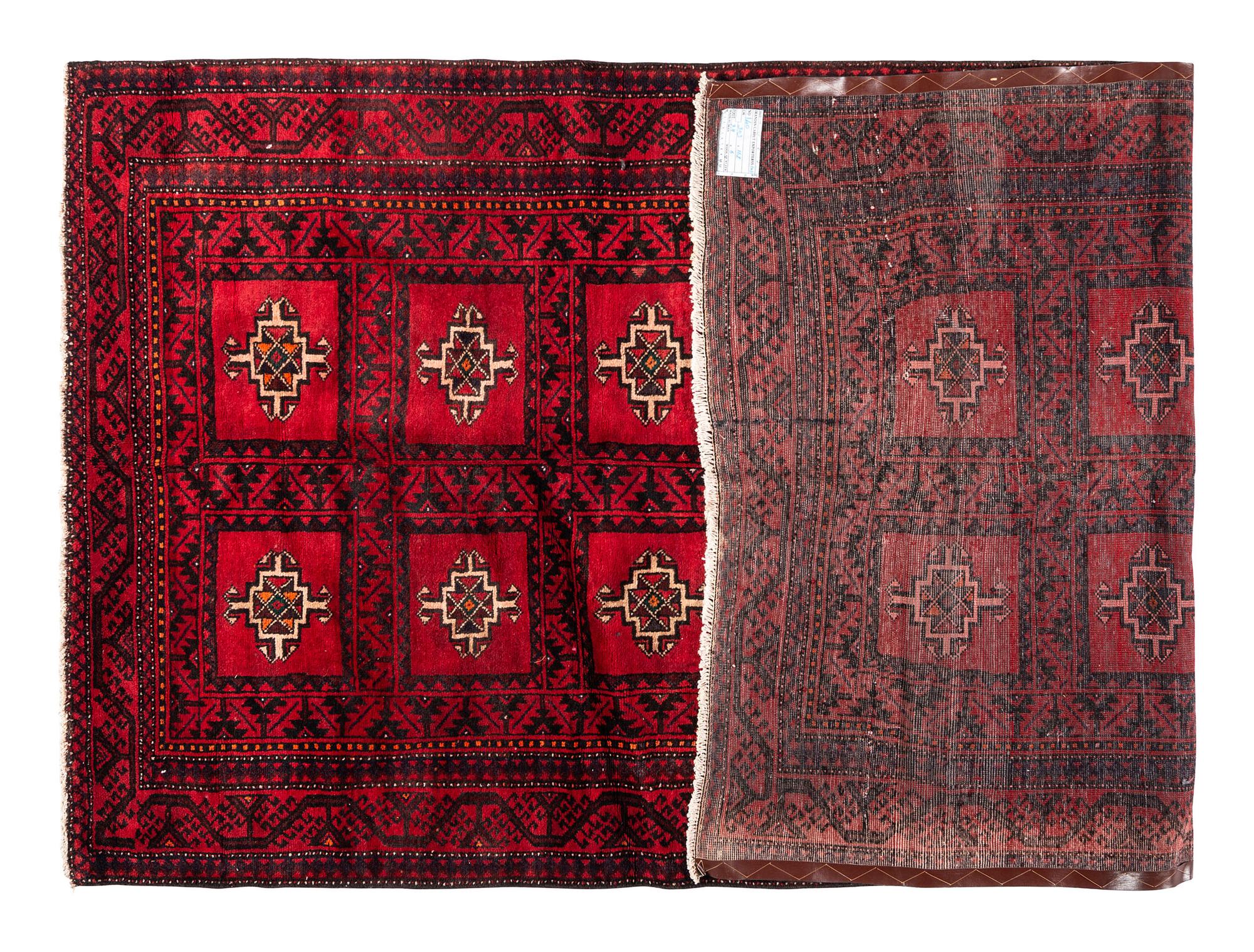 A Turkoman Wool Rug