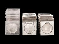 Sixty Morgan $1 Coins