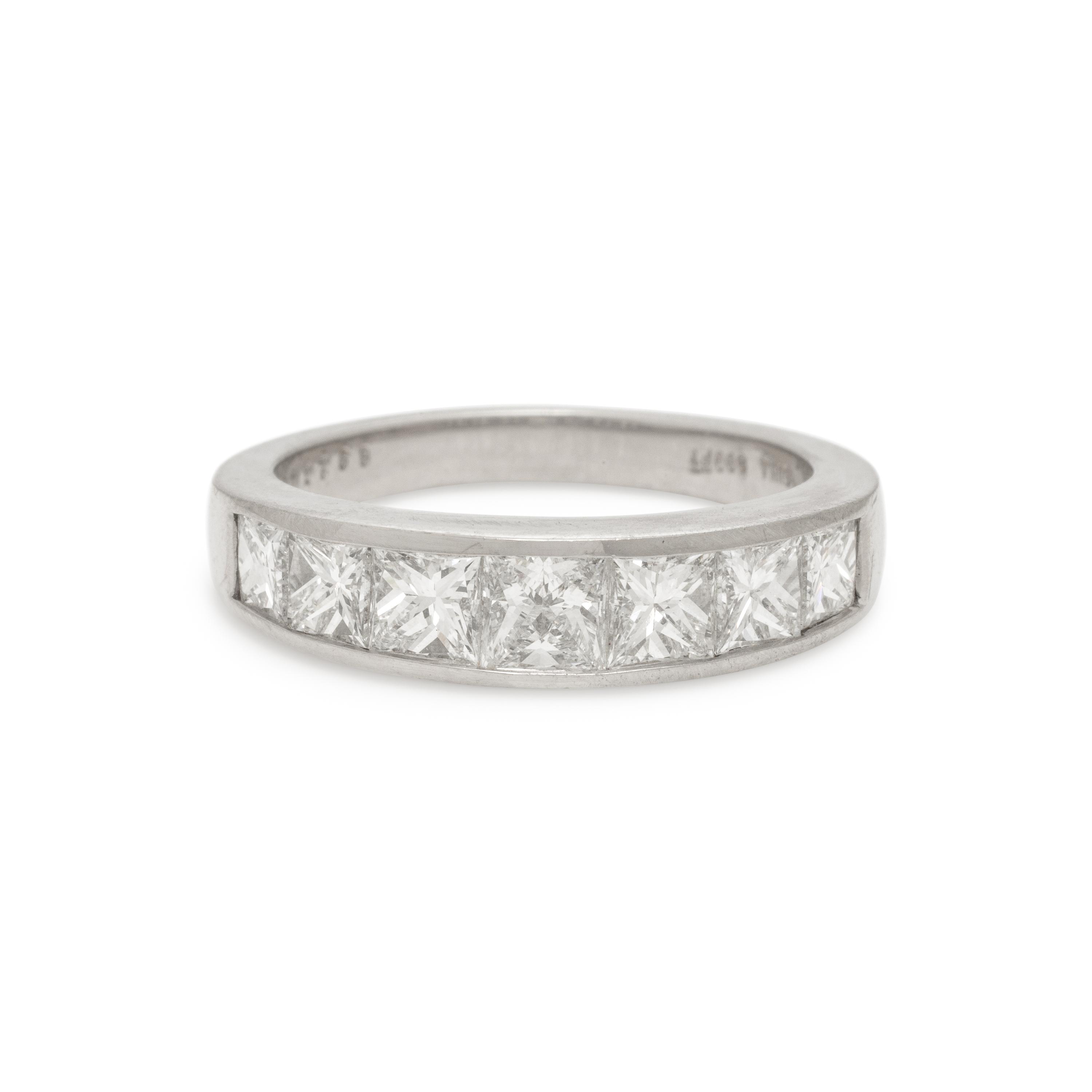 Suna Brothers, Platinum and Diamond Band Ring