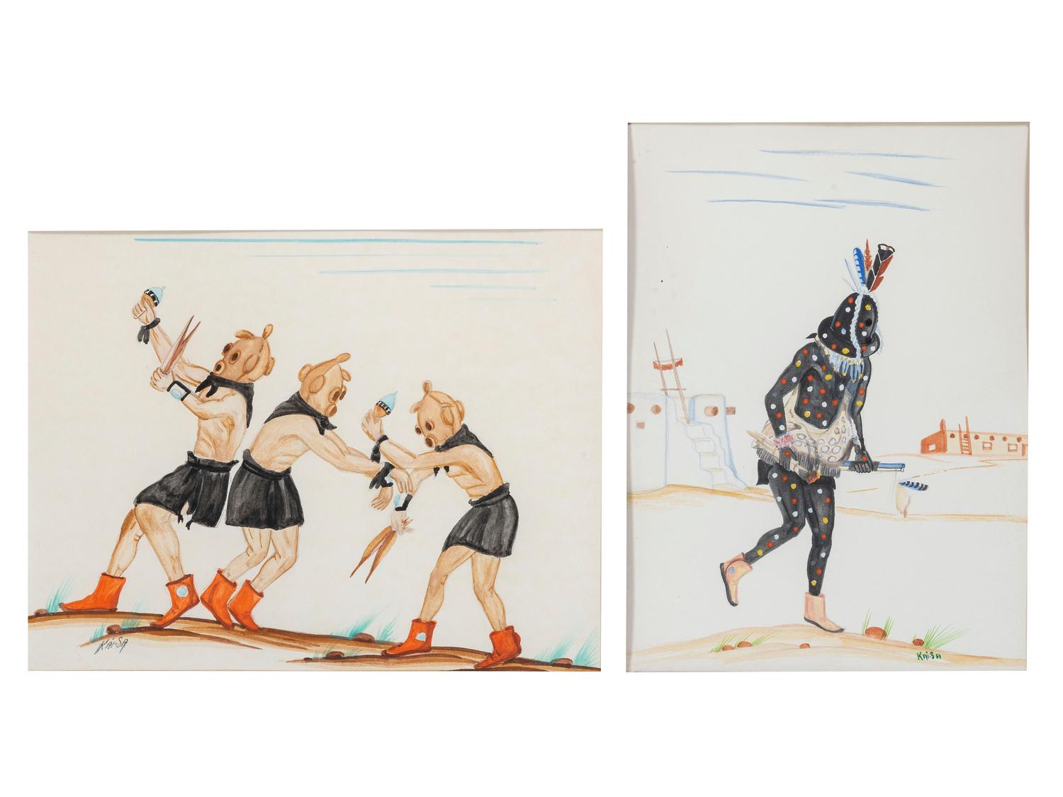 The Fire Call and untitled, Koyemsi
