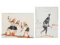 The Fire Call and untitled, Koyemsi