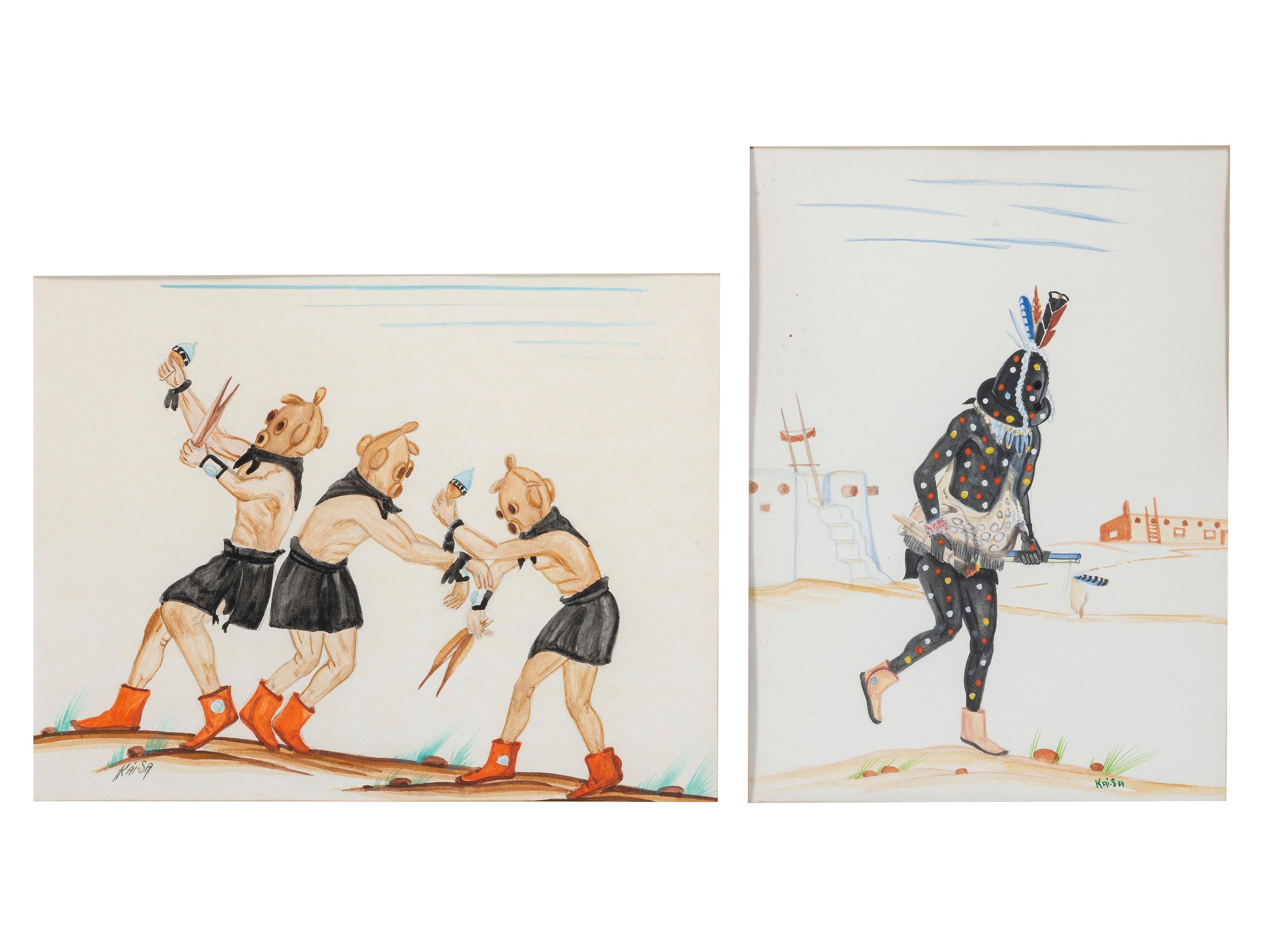 The Fire Call and untitled, Koyemsi